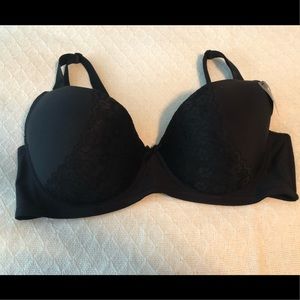 Black Lace Sexy Bra 44DD